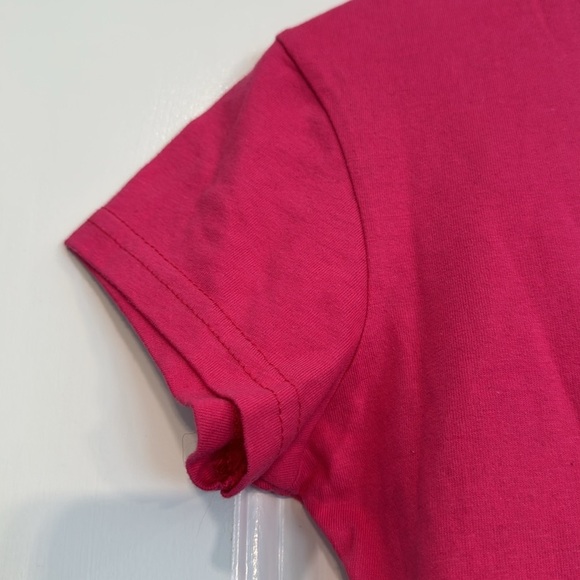 NWT I ❤️ PUNTACANA BEDAZZLED SHORT SLEEVE V-NECK TEE SIZE MEDIUM - Picture 4 of 5